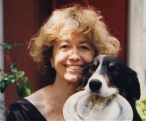 Polly Matzinger and her co-author/dog