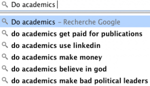 do academics